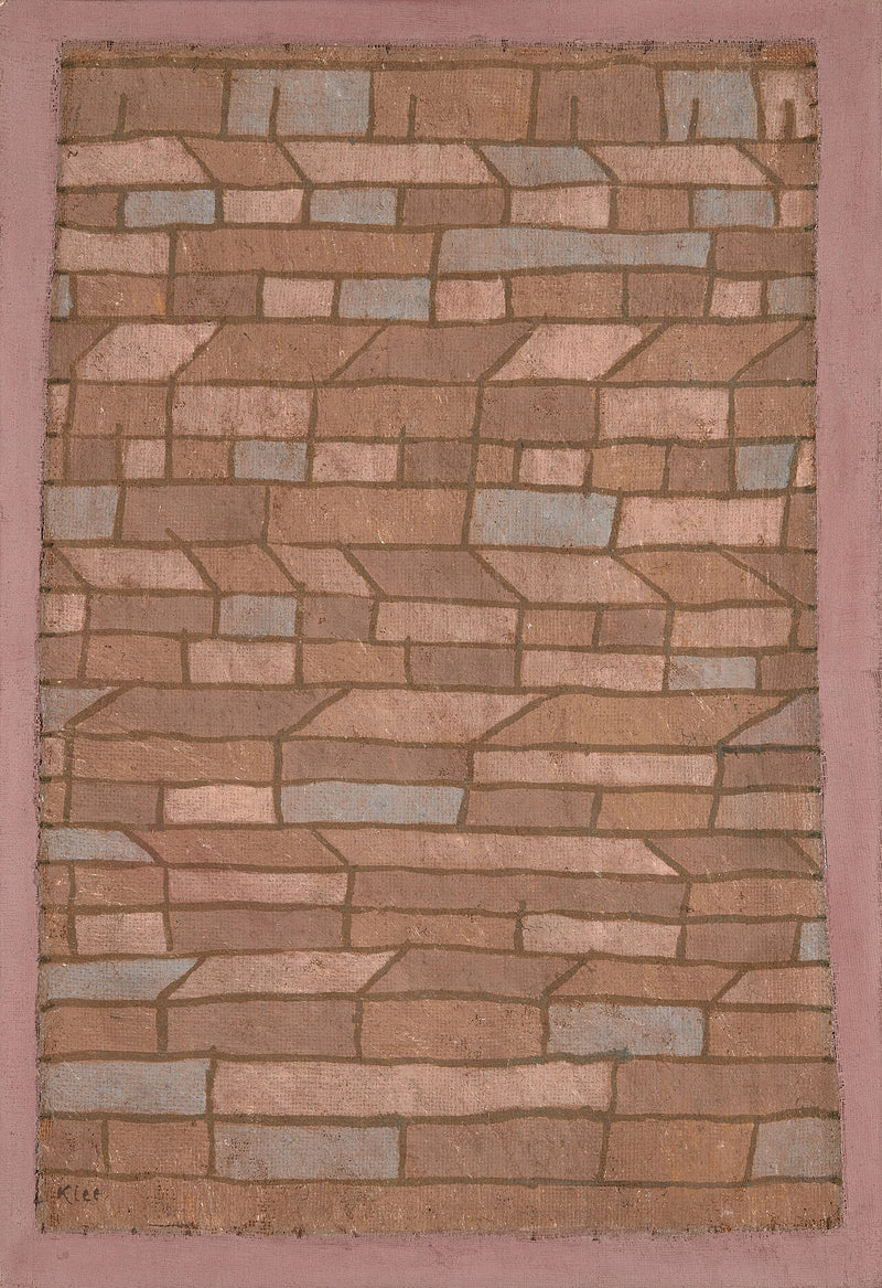 Habitat avec baraques - Paul Klee