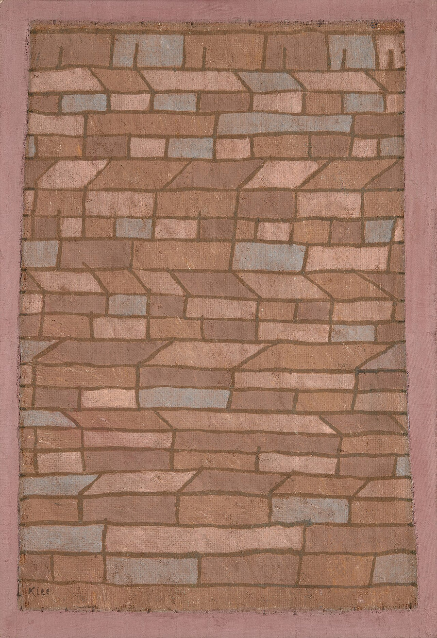Habitat avec baraques - Paul Klee