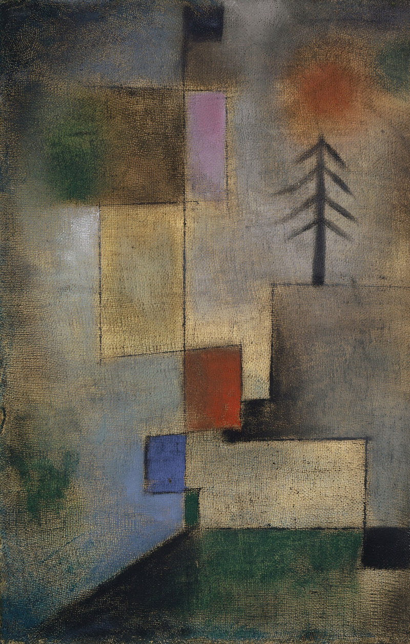Petit tableau au sapin - Paul Klee