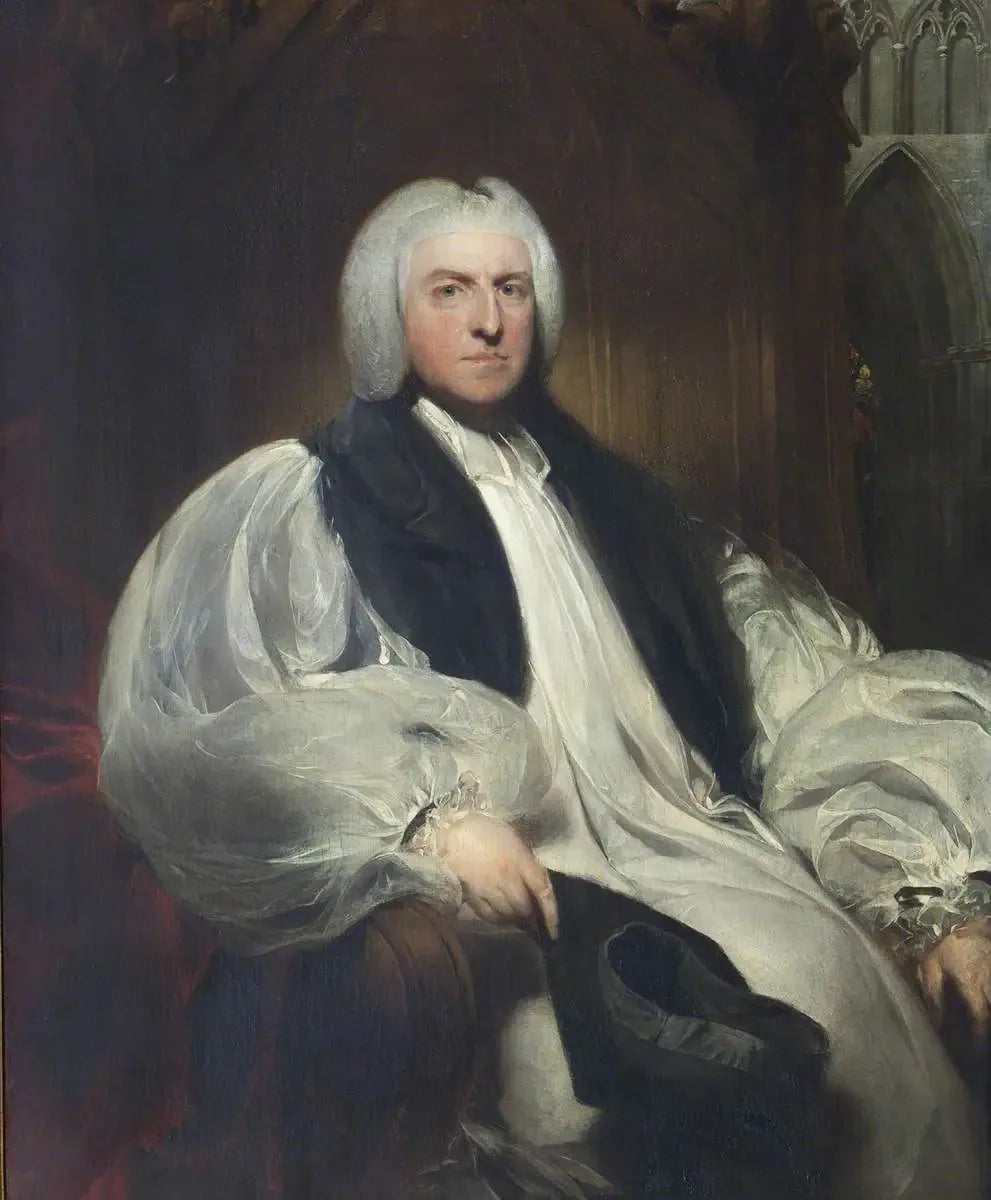 Shute Barrington (1734–1826) - Thomas Lawrence image 1 copie de tableau peinte à la main