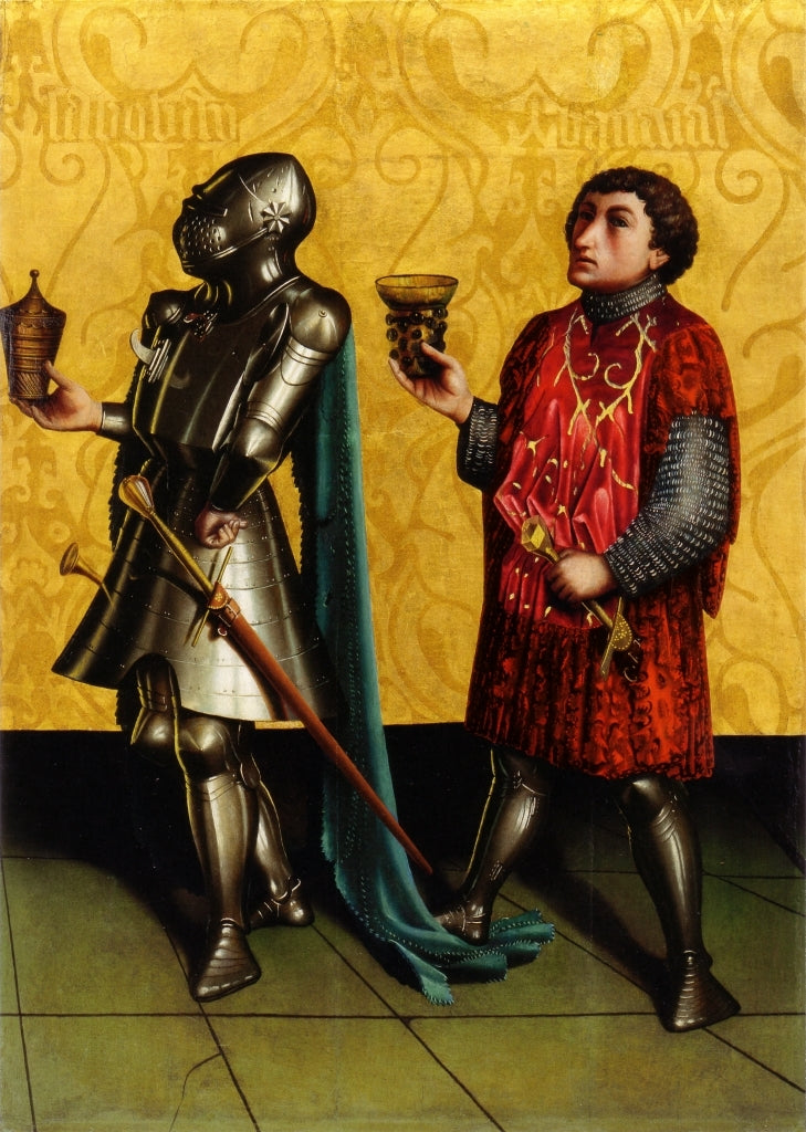 Sibbecai et Benaïa - Konrad Witz image 1 tableau peint à l’huile sur toile