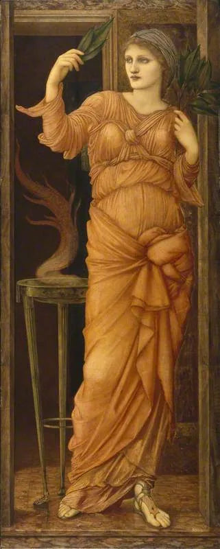 Sibylle Delphica - Edward Burne-Jones image 1 reproduction de peinture à l’huile