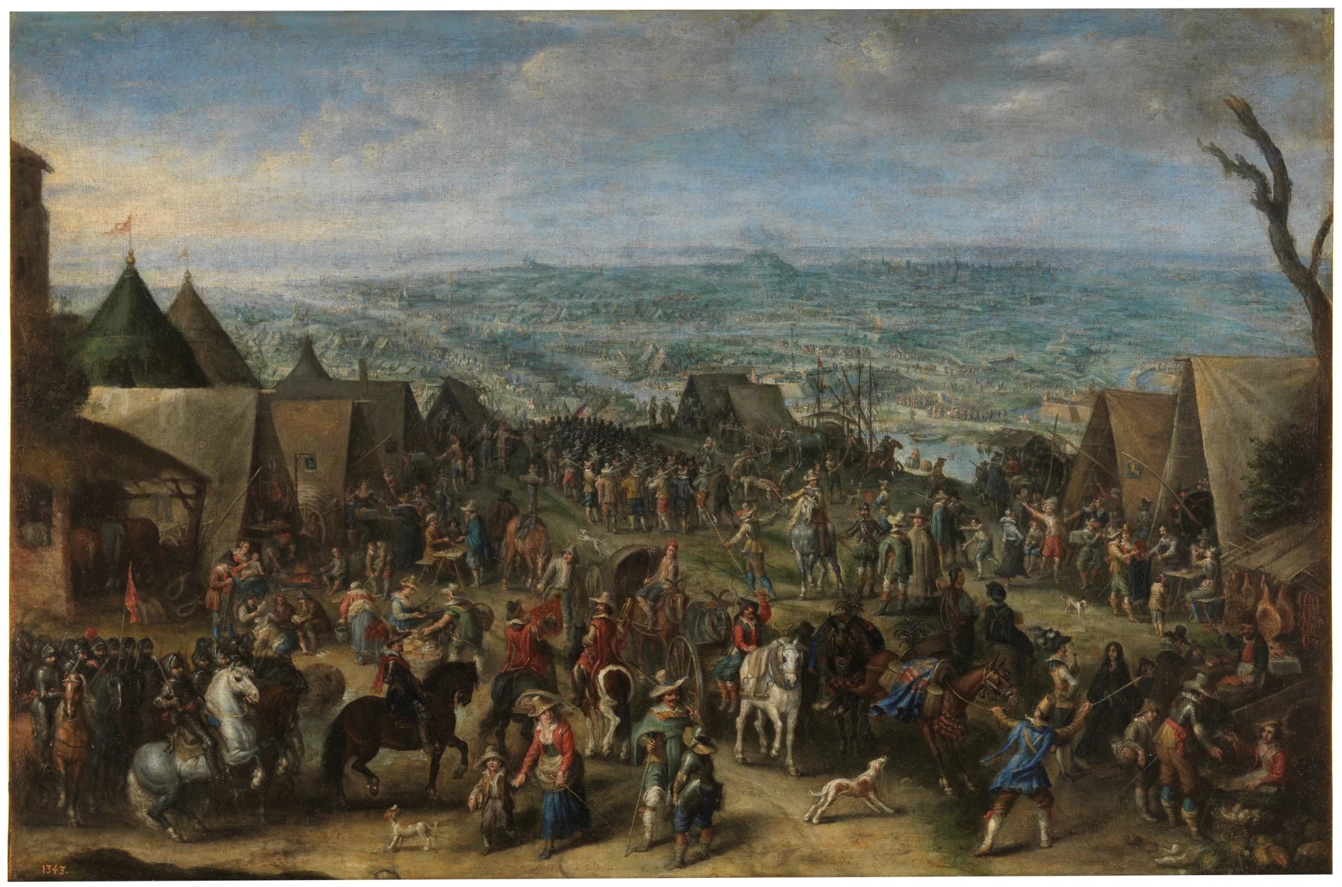 Siège d'Ostende - Cornelis de Wael