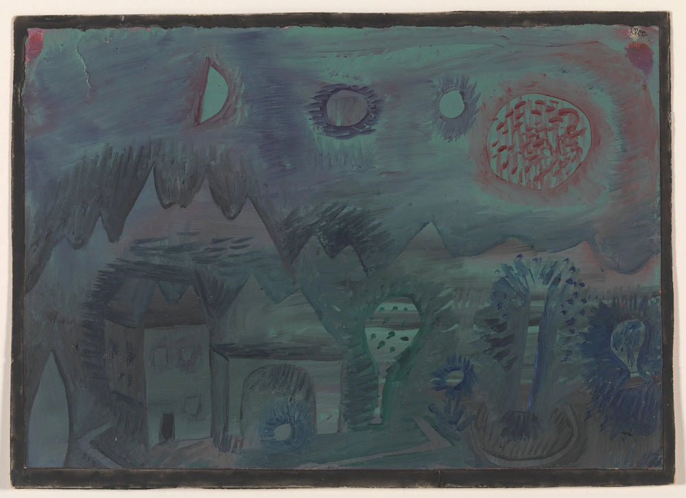 Signes dans le ciel - Paul Klee - Alpha Reproduction