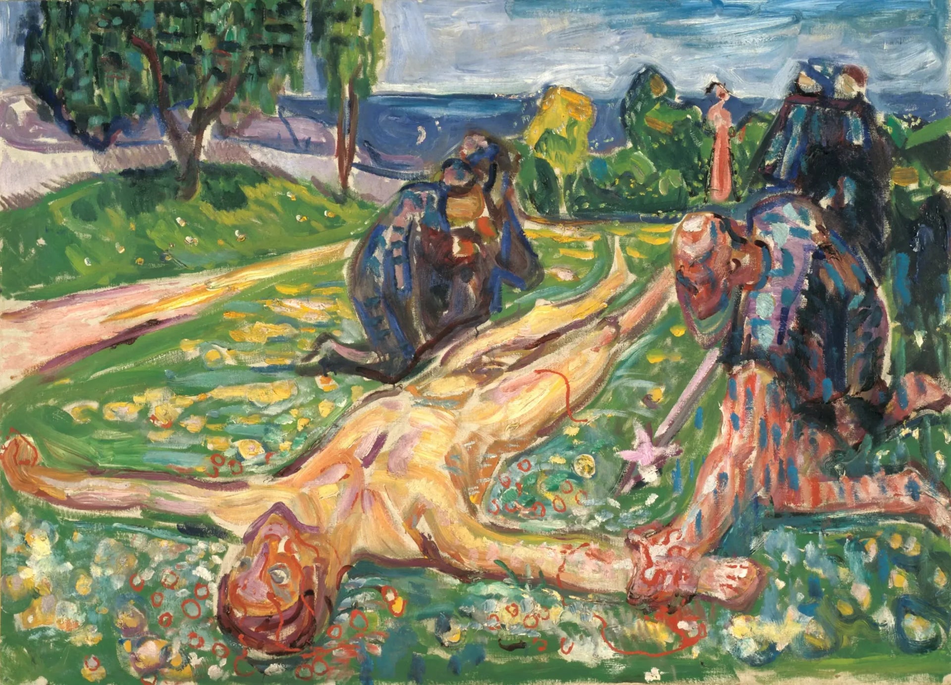 Sigurd Slembe - Edvard Munch image 1 tableau peint à l’huile sur toile