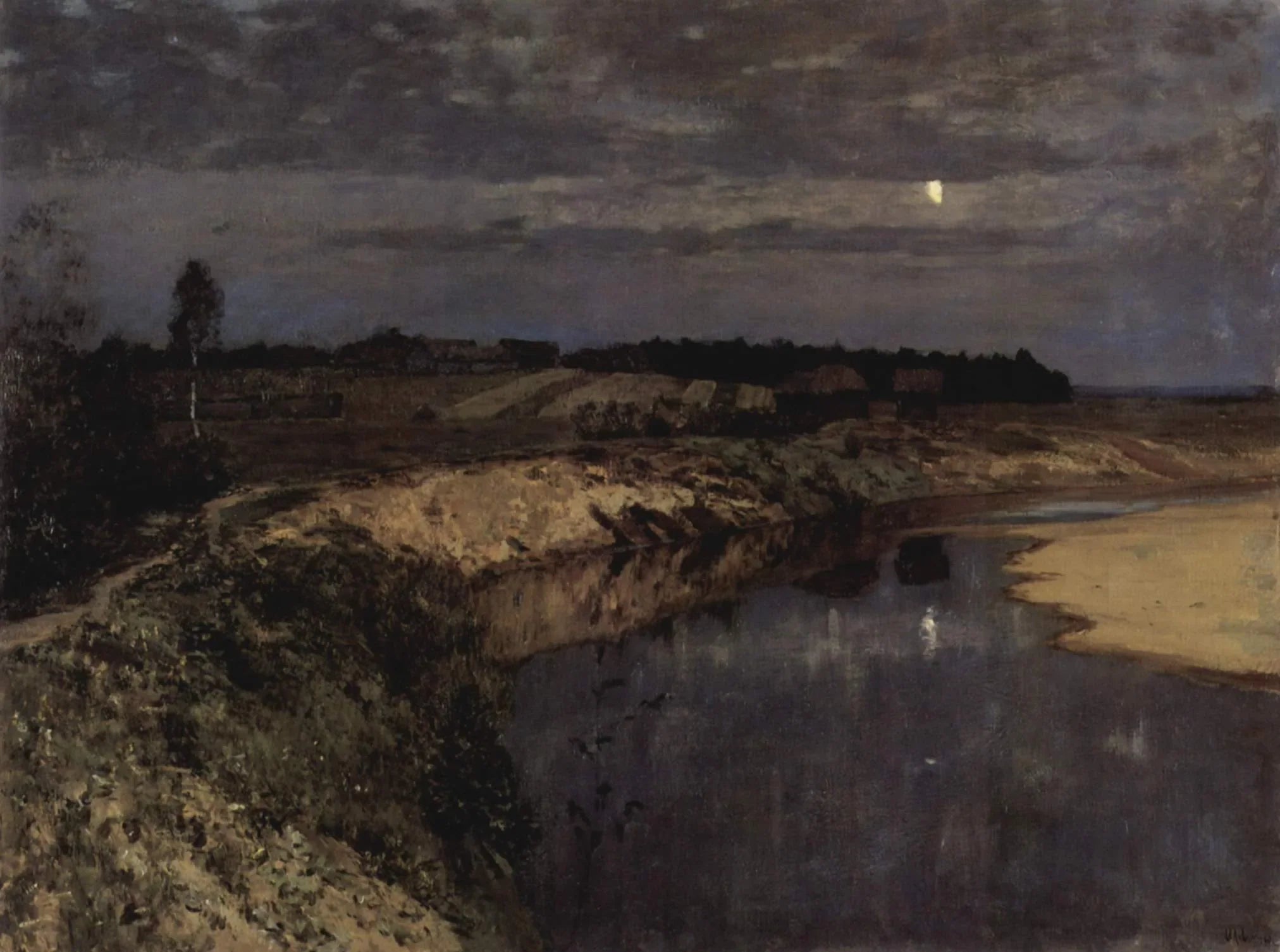 Silence - Isaac Levitan image 1 tableau peint à l’huile sur toile