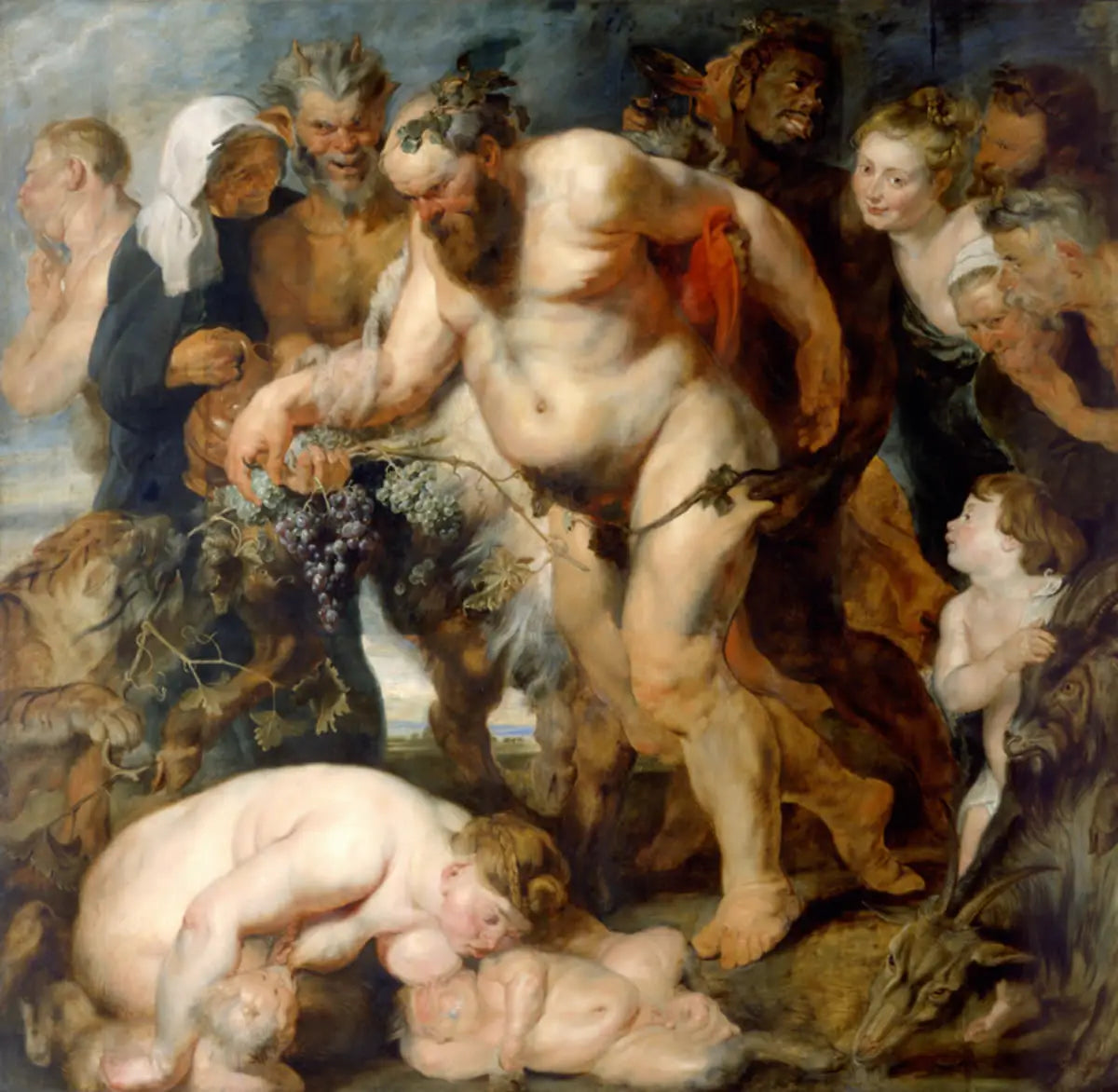Silène ivre - Peter Paul Rubens image 1 reproduction d’œuvre d’art à l’huile