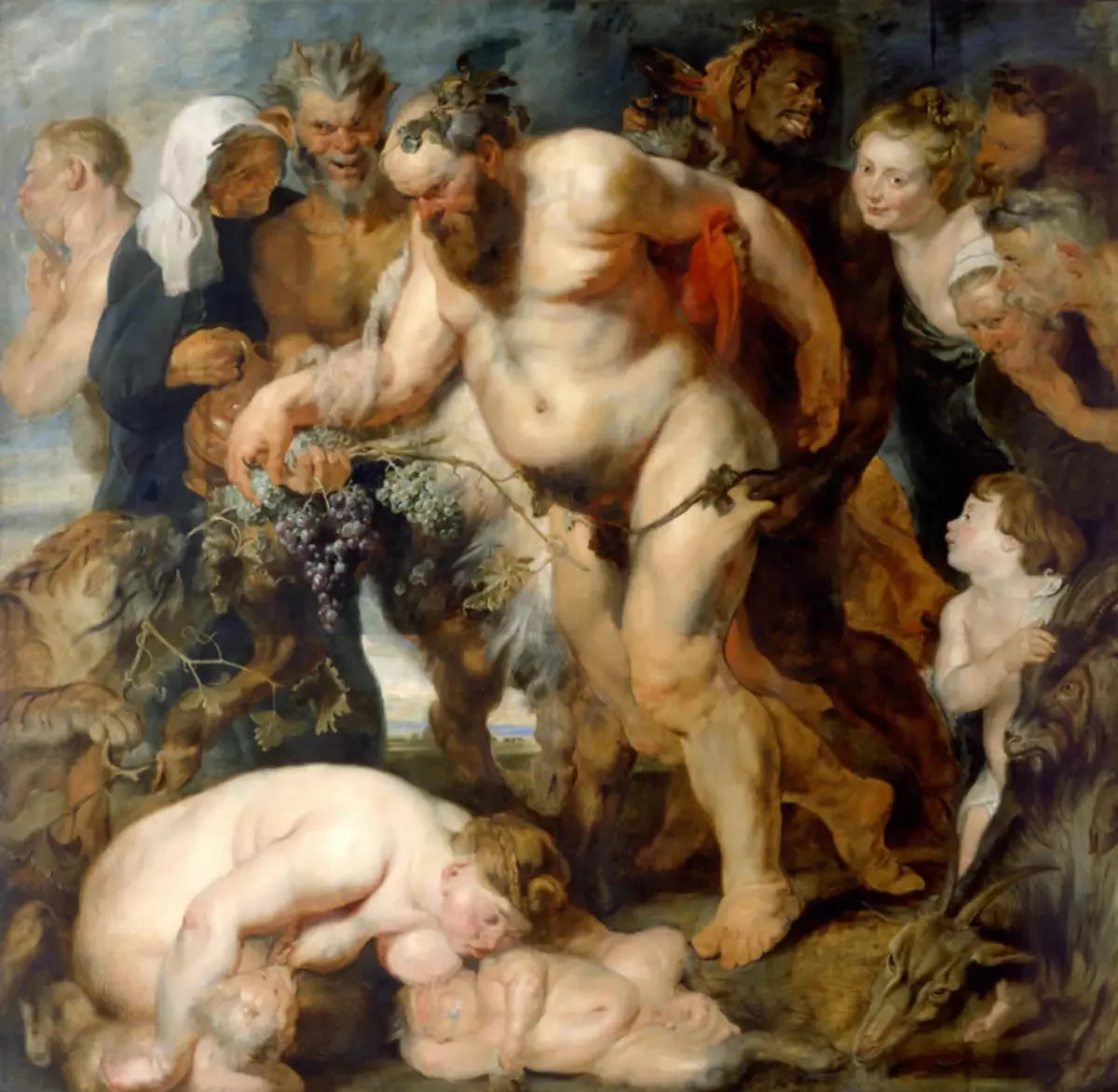 Silène ivre - Peter Paul Rubens image 1 reproduction d’œuvre d’art à l’huile