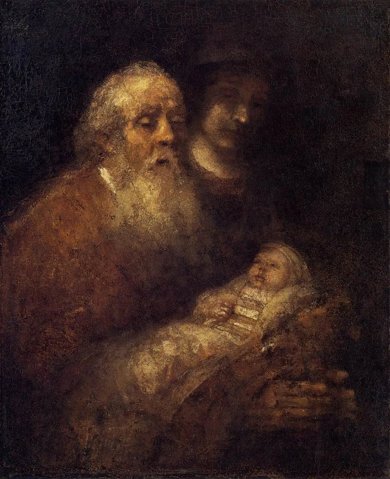 Siméon au Temple - Rembrandt