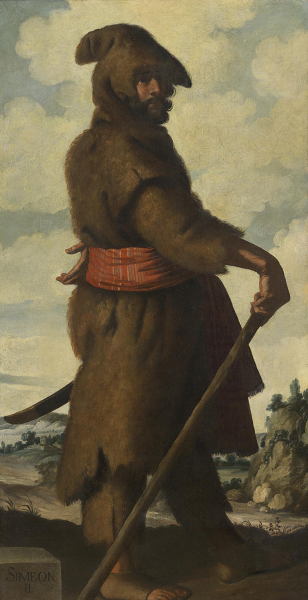 Siméon - Francisco de Zurbarán image 1 reproduction réalisée par Alpha Reproduction