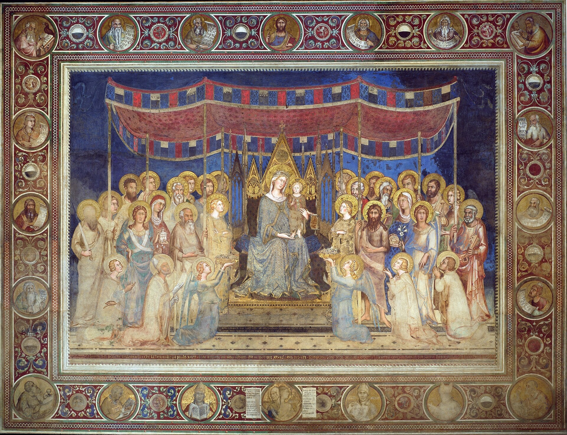 Maestà du Palazzo Pubblico - Simone Martini