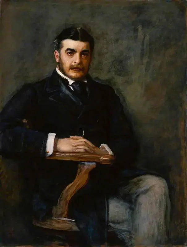 Sir Arthur Seymour Sullivan - John Everett Millais image 1 copie peinte à la main à l’huile