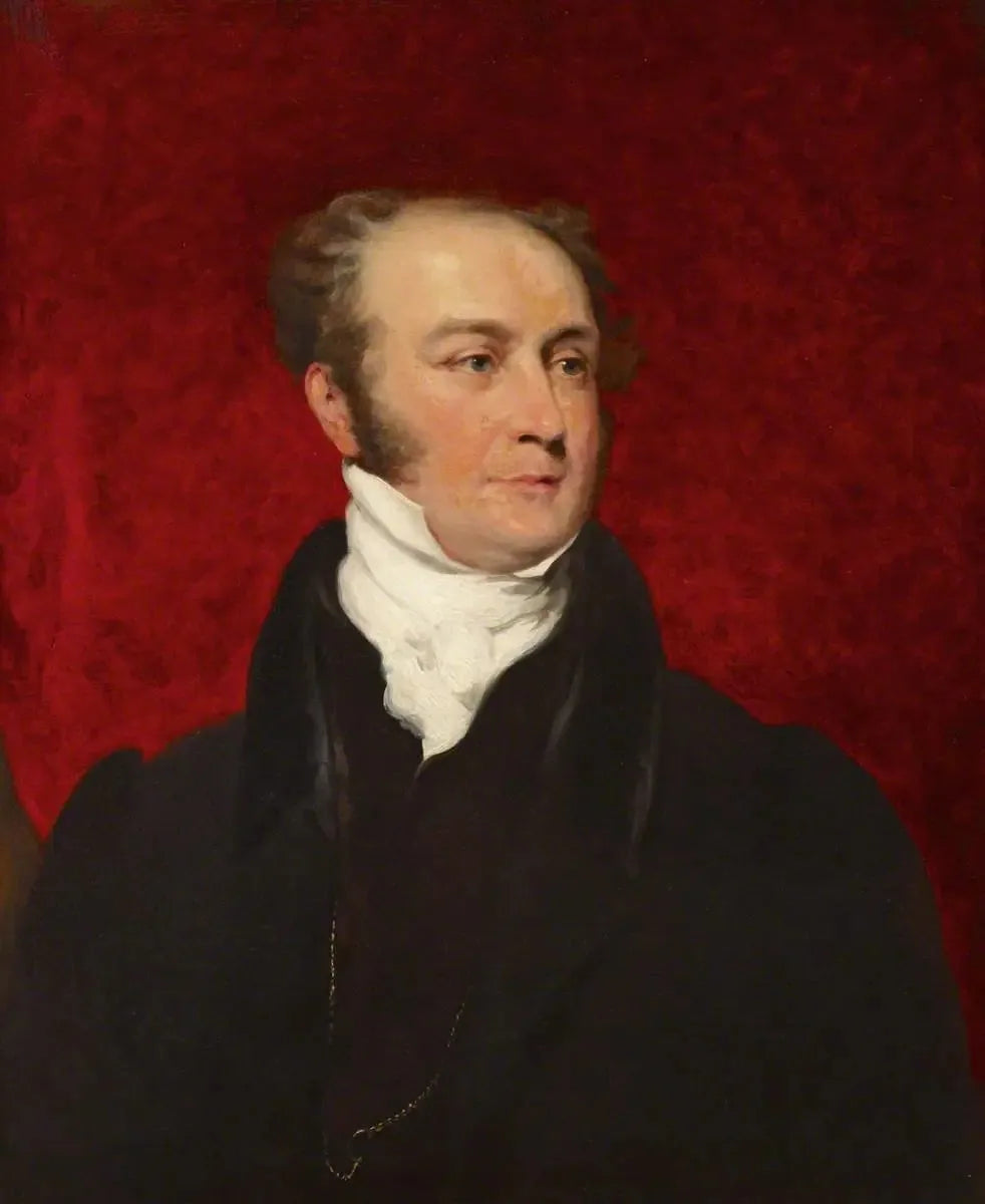 Sir Astley Paston Cooper (1768–1841), baron, chevalier de la couronne, PRCS, FRS - Thomas Lawrence image 1 copie peinte à la main à l’huile