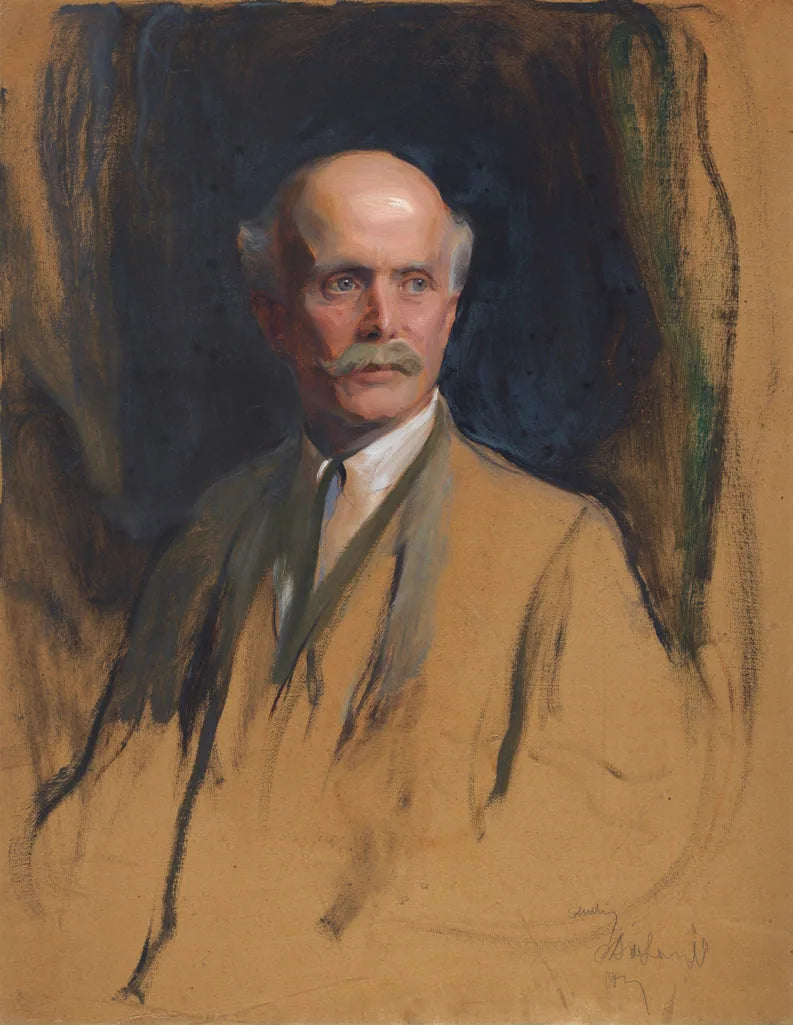 Sir Charles Walston - Philip de László image 1 reproduction de peinture à l’huile