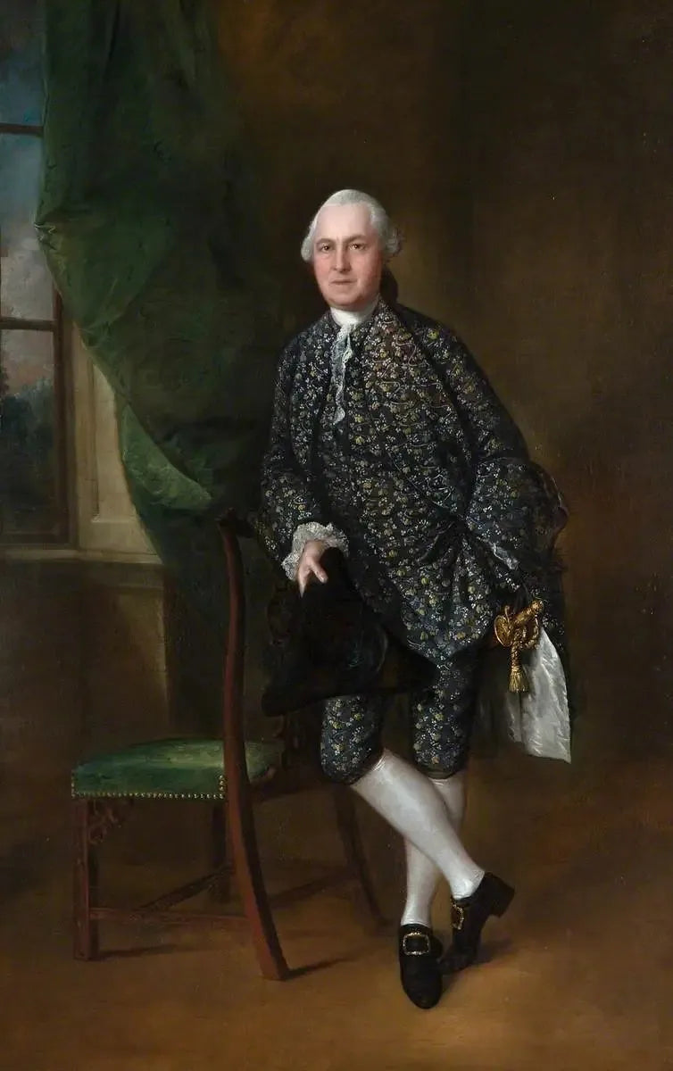 Sir Edward Turner, 2e baron d'Ambrosden, Oxford (1719–1766) - Thomas Gainsborough image 1 reproduction de peinture à l’huile