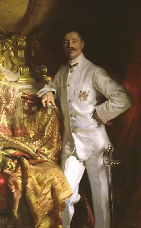 Sir Frank (Athelstane) Swettenham - John Singer Sargent image 1 copie peinte à la main à l’huile