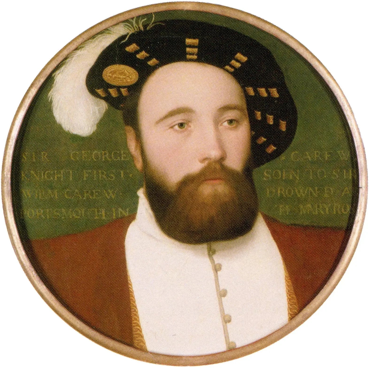 Sir George Carew (1504–1545) - Hans Holbein le Jeune image 1 tableau peint à l’huile sur toile