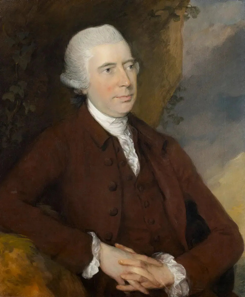 Sir George Chad, baronnet de Thursford - Thomas Gainsborough image 1 copie de tableau peinte à la main