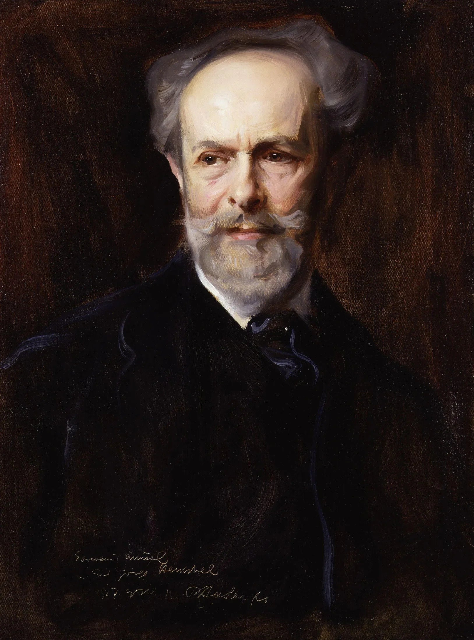Sir George Henschel (Isidor Georg Henschel) - Philip de László image 1 reproduction de peinture à l’huile