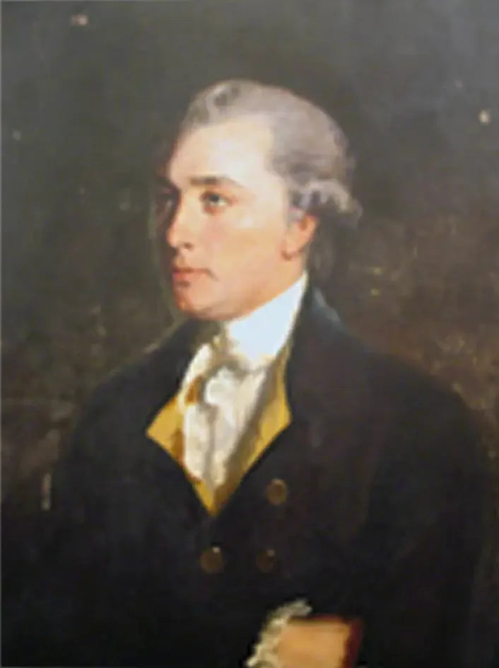Sir Godfrey Vassal Webster, 5e baron - Gilbert Stuart image 1 tableau peint à l’huile sur toile
