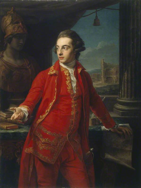 Sir Gregory Page-Turner - Pompeo Batoni image 1 copie de tableau peinte à la main