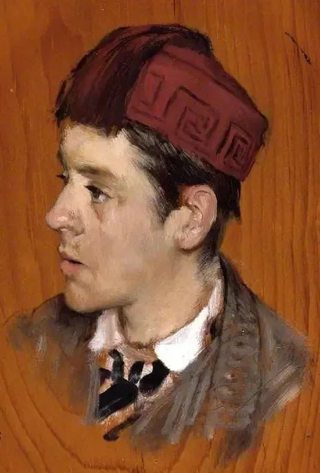 Sir Herbert Thompson, Bart (1877) - Lawrence Alma-Tadema image 1 reproduction artisanale de tableau
