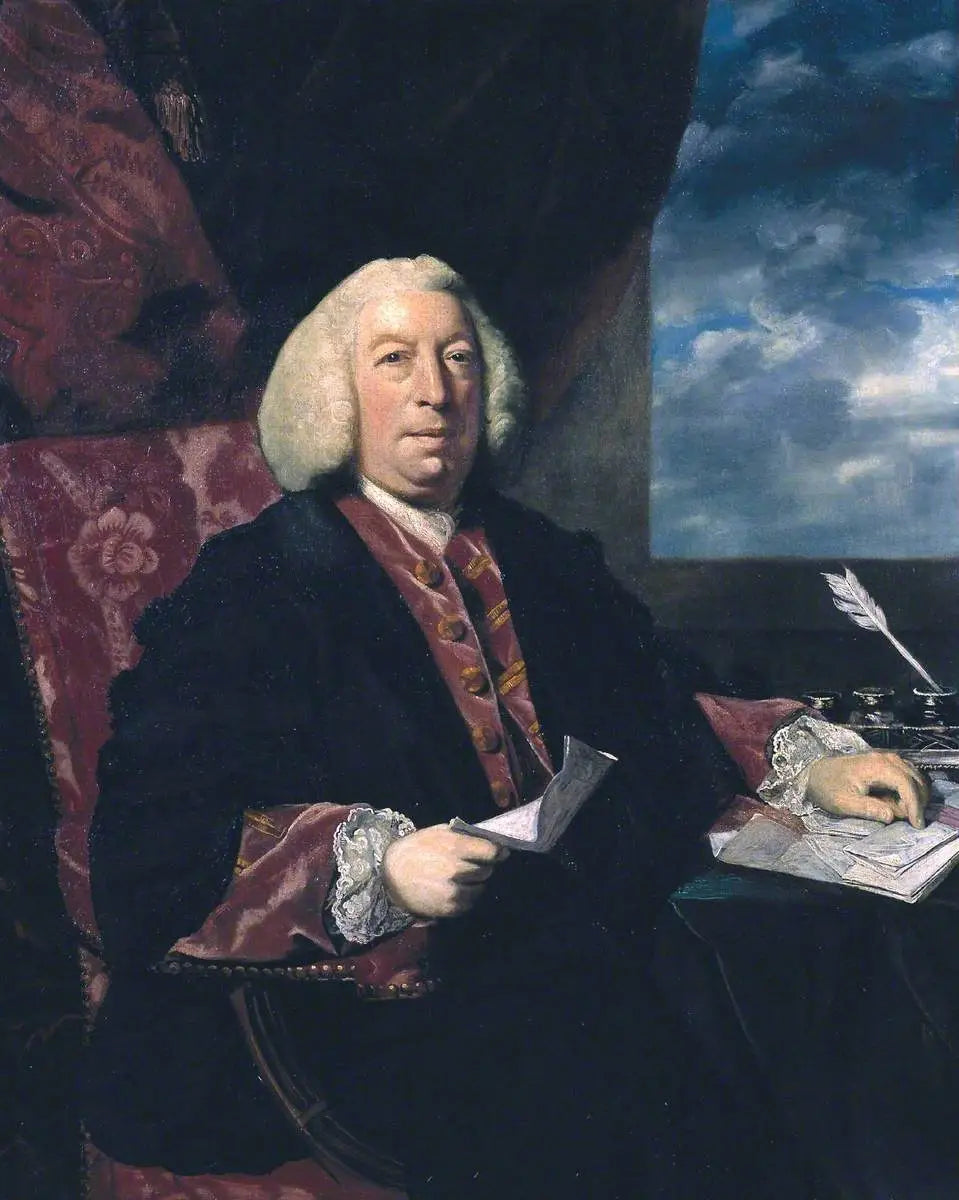 Sir James Hodges - Joshua Reynolds image 1 copie de tableau peinte à la main