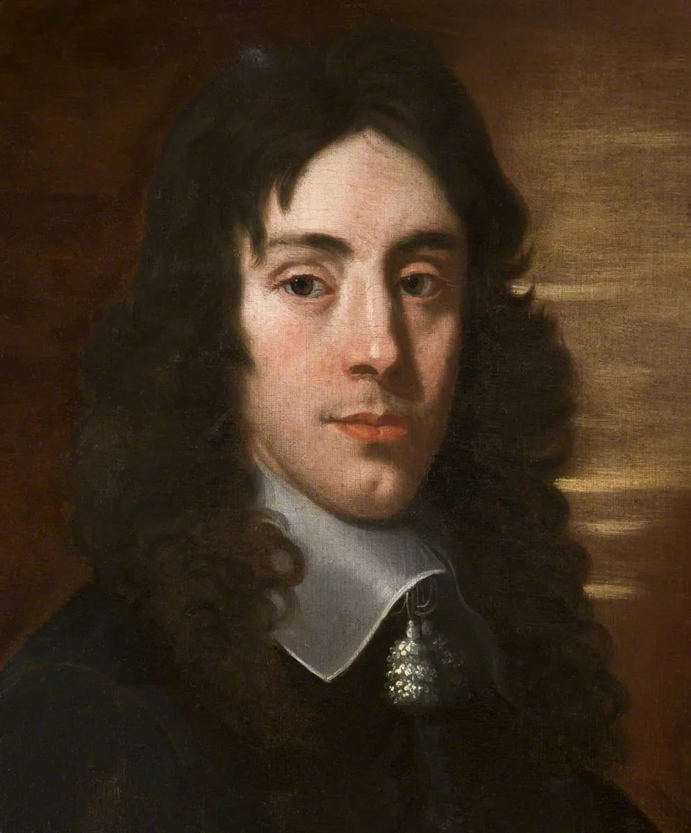 Sir James Langham (vers 1621–1699), 2e baron, FRS, député (détail) - Gerrit van Honthorst image 1 reproduction artisanale de tableau