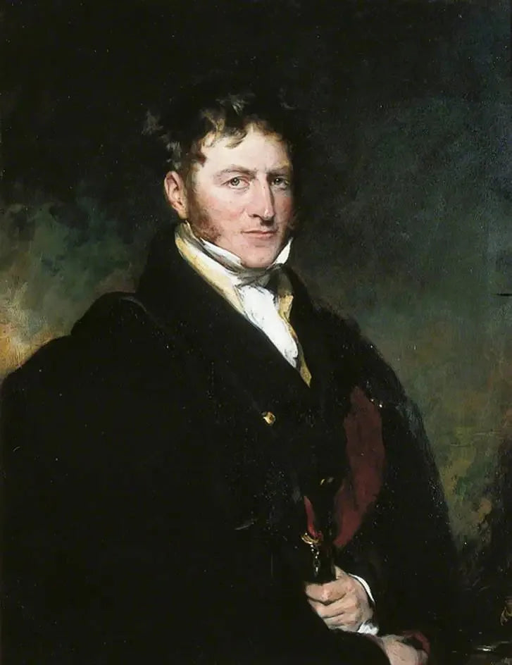 Sir John Beckett (1775–1847) - Thomas Lawrence image 1 copie peinte à la main à l’huile