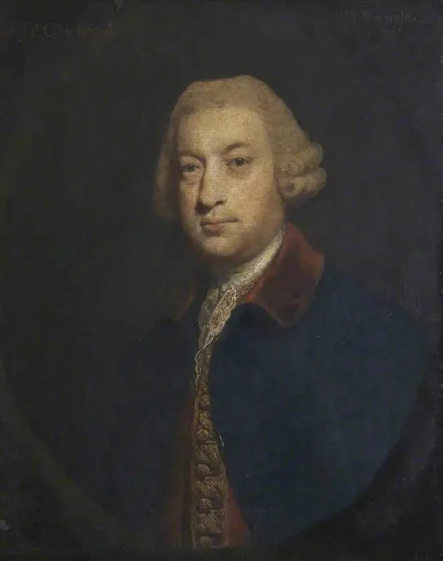 Sir John Chichester, 5e baron (1721-1784) - Joshua Reynolds image 1 tableau peint à l’huile sur toile