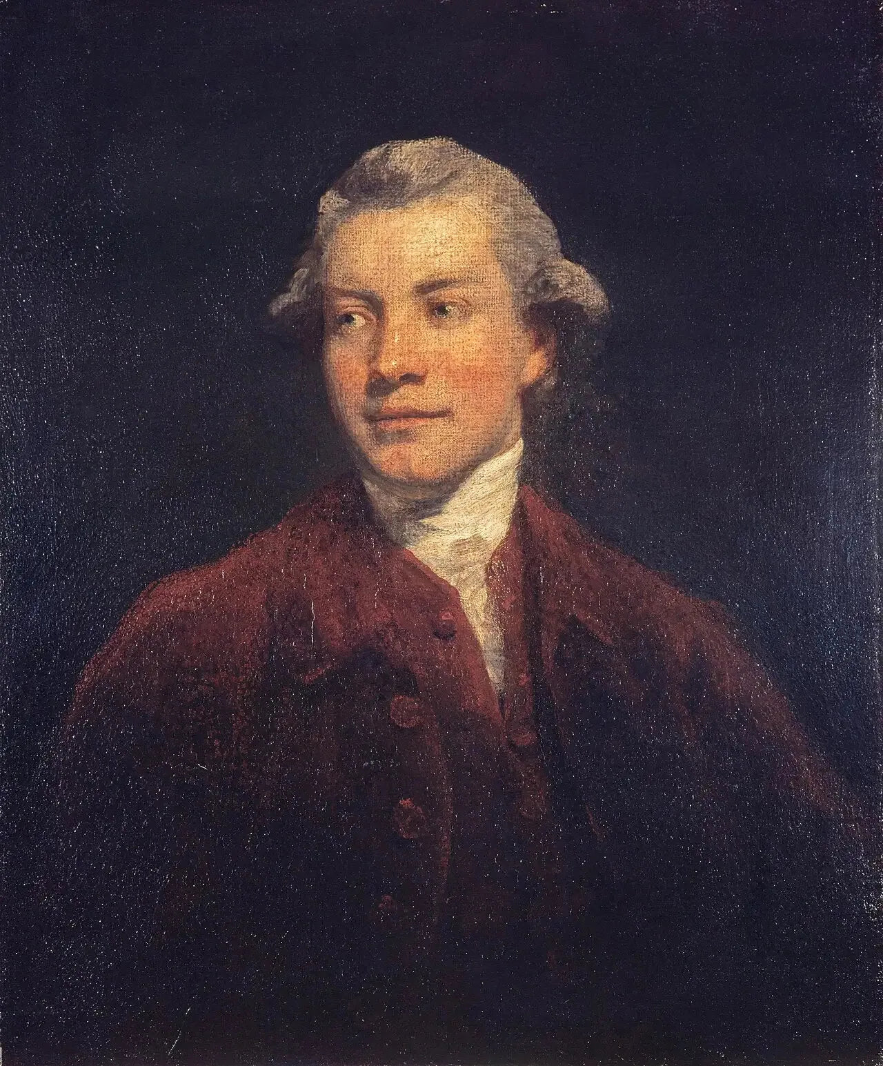 Sir John Macpherson, 1745 - 1821. Gouverneur général de l'Inde - Joshua Reynolds image 1 copie de tableau peinte à la main