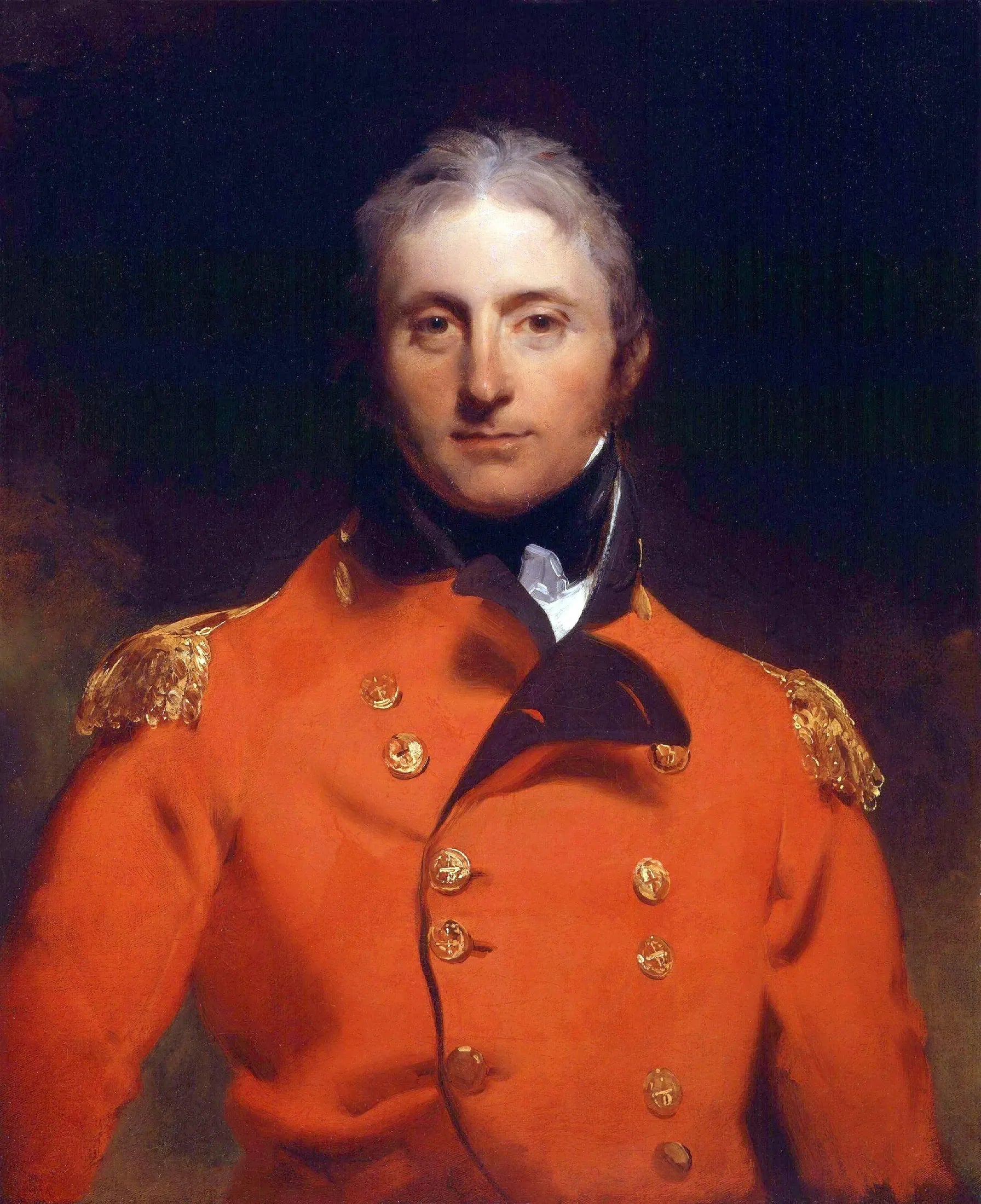 Sir John Moore - Thomas Lawrence image 1 reproduction artisanale de tableau