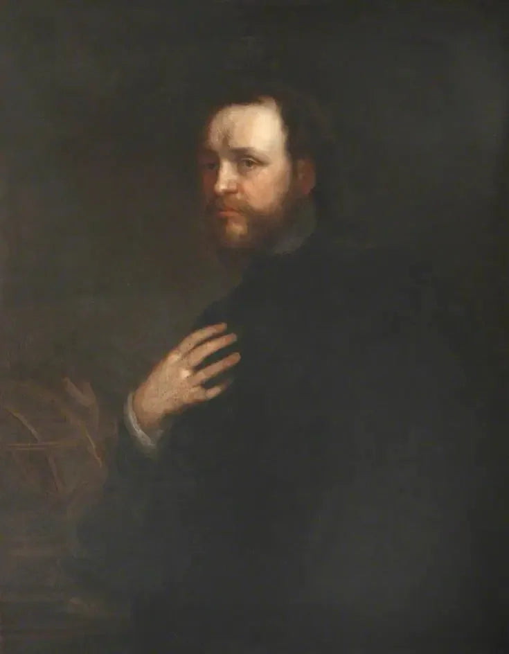 Sir Kenelm Digby (1603–1665) - Antoine van Dyck image 1 copie peinte à la main à l’huile