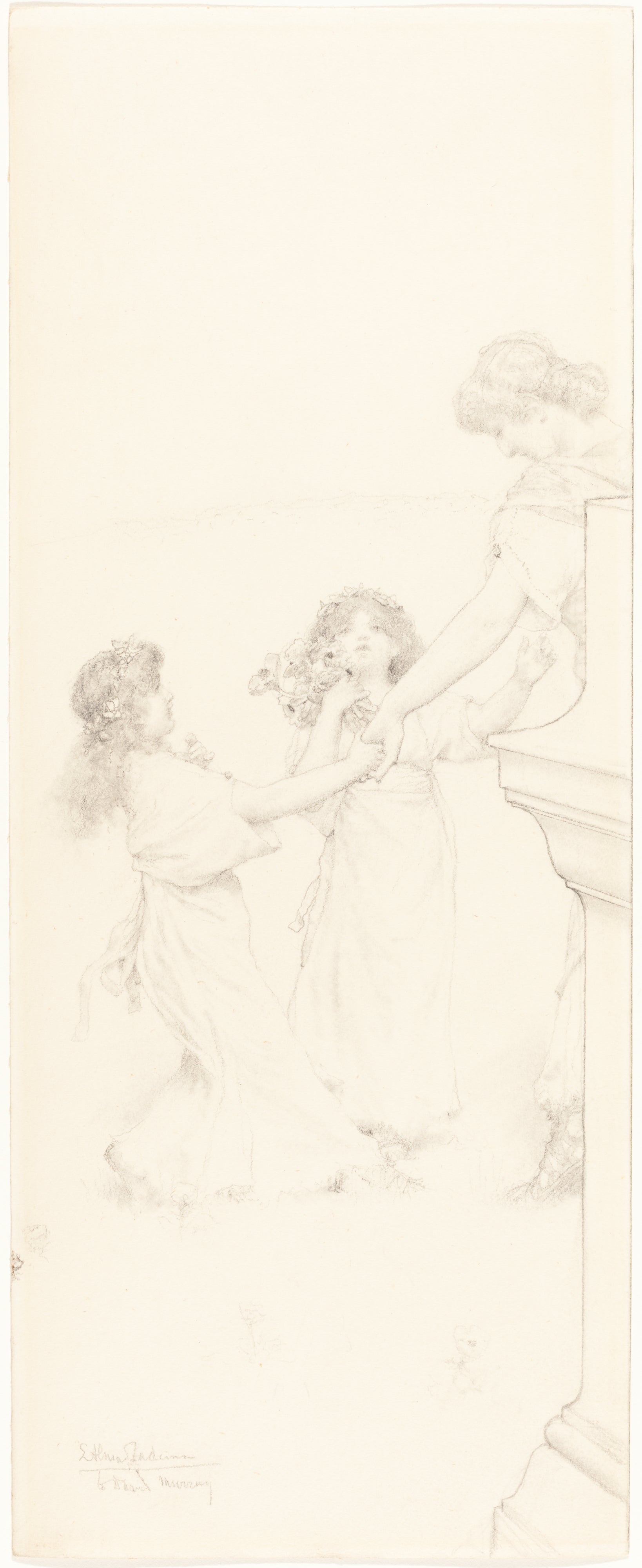 A Dance in Spring - Lawrence Alma-Tadema