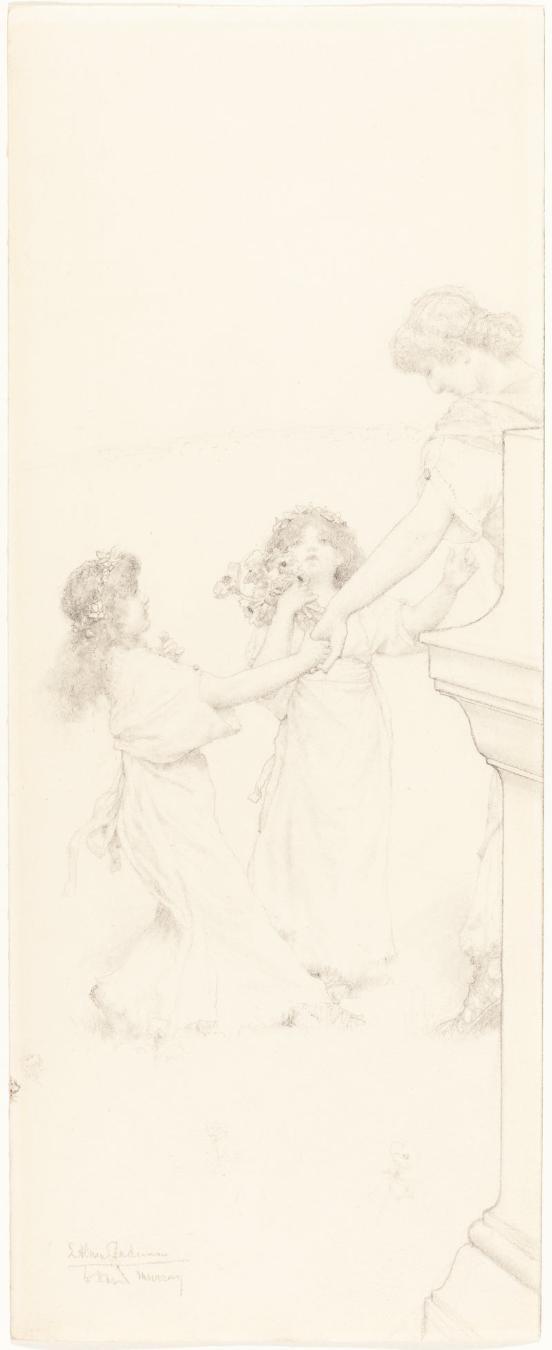 A Dance in Spring - Lawrence Alma-Tadema