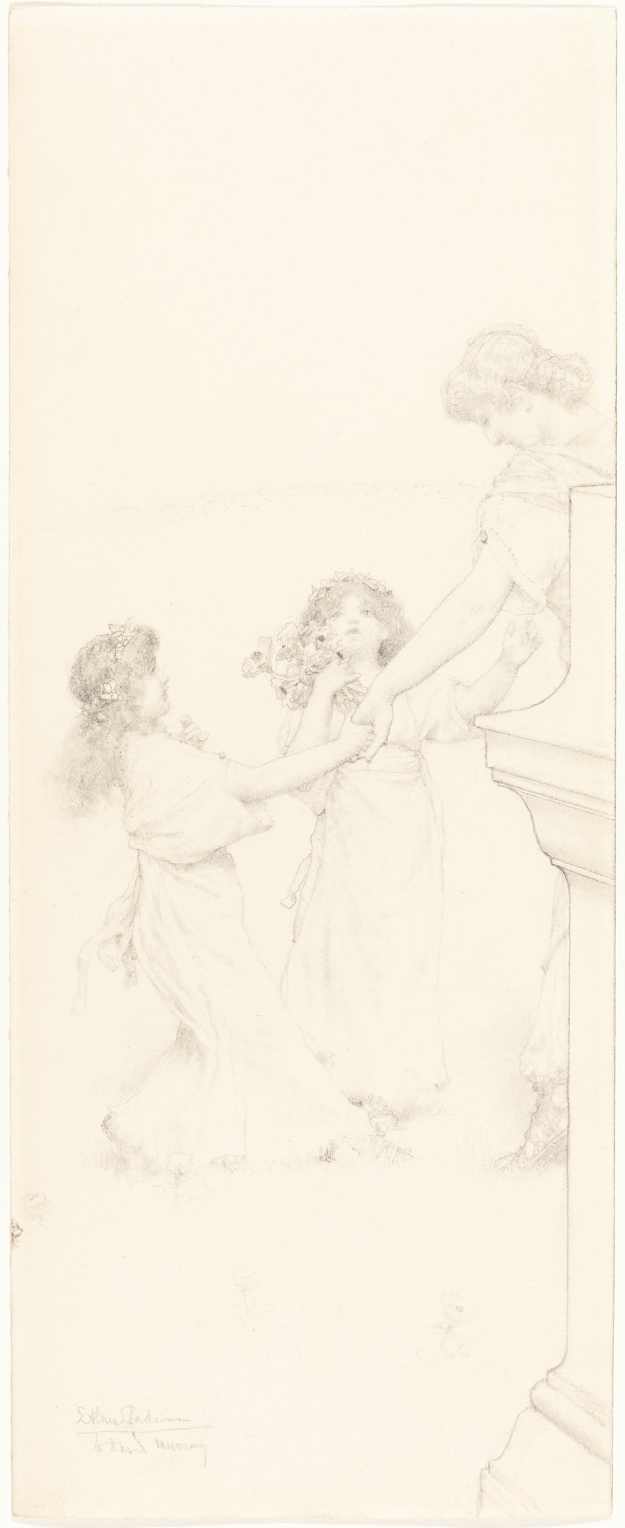 A Dance in Spring - Lawrence Alma-Tadema