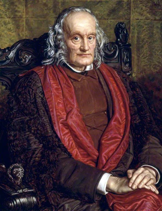 Sir Richard Owen (1804–1892) - William Holman Hunt image 1 reproduction artisanale de tableau