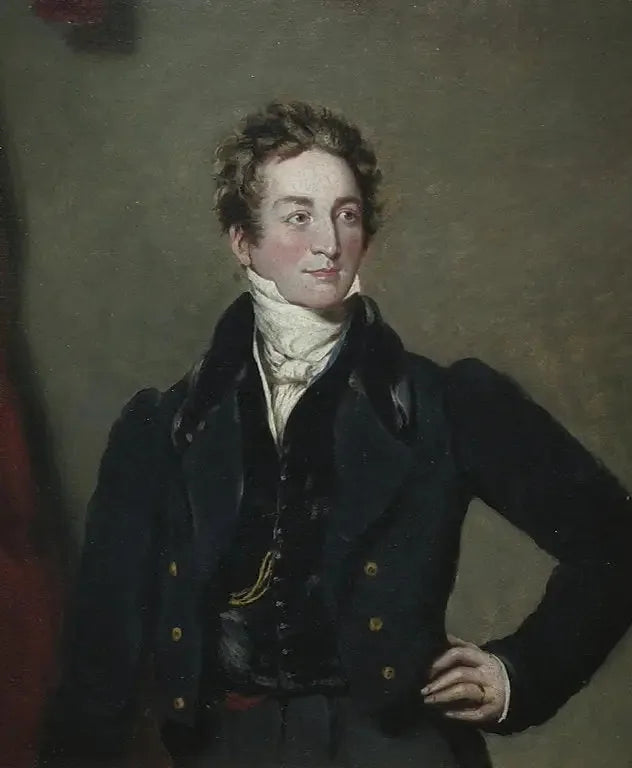 Sir Robert Peel, Bart - Thomas Lawrence image 1 copie peinte à la main à l’huile