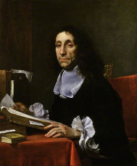 Sir Thomas Baines, F.R.S., F.R.C.P. 1622-1681 - Carlo Dolci image 1 copie peinte à la main à l’huile