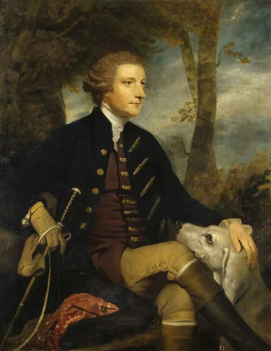 Sir Thomas Dyke Acland, 3e/7e baronnet Acland de Columb-John MP (1722-1785) - Joshua Reynolds image 1 tableau peint à l’huile sur toile