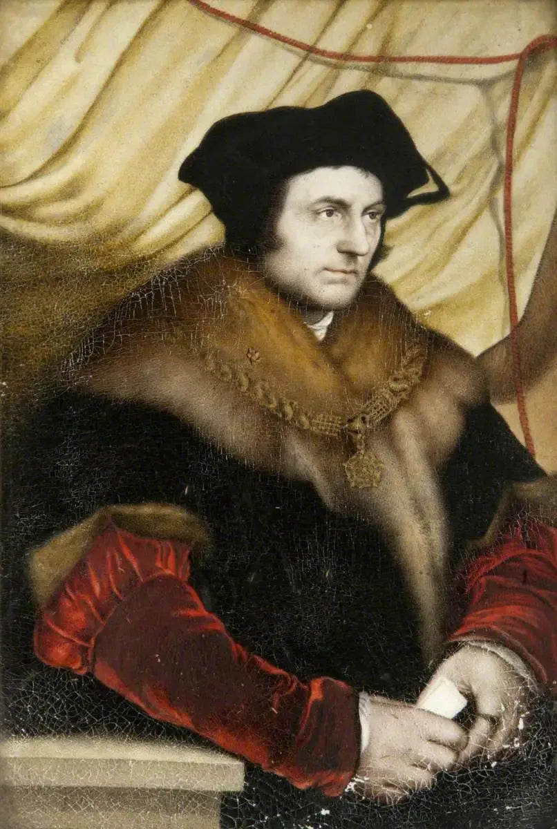 Sir Thomas More (1478–1535) - Hans Holbein le Jeune image 1 copie de tableau peinte à la main