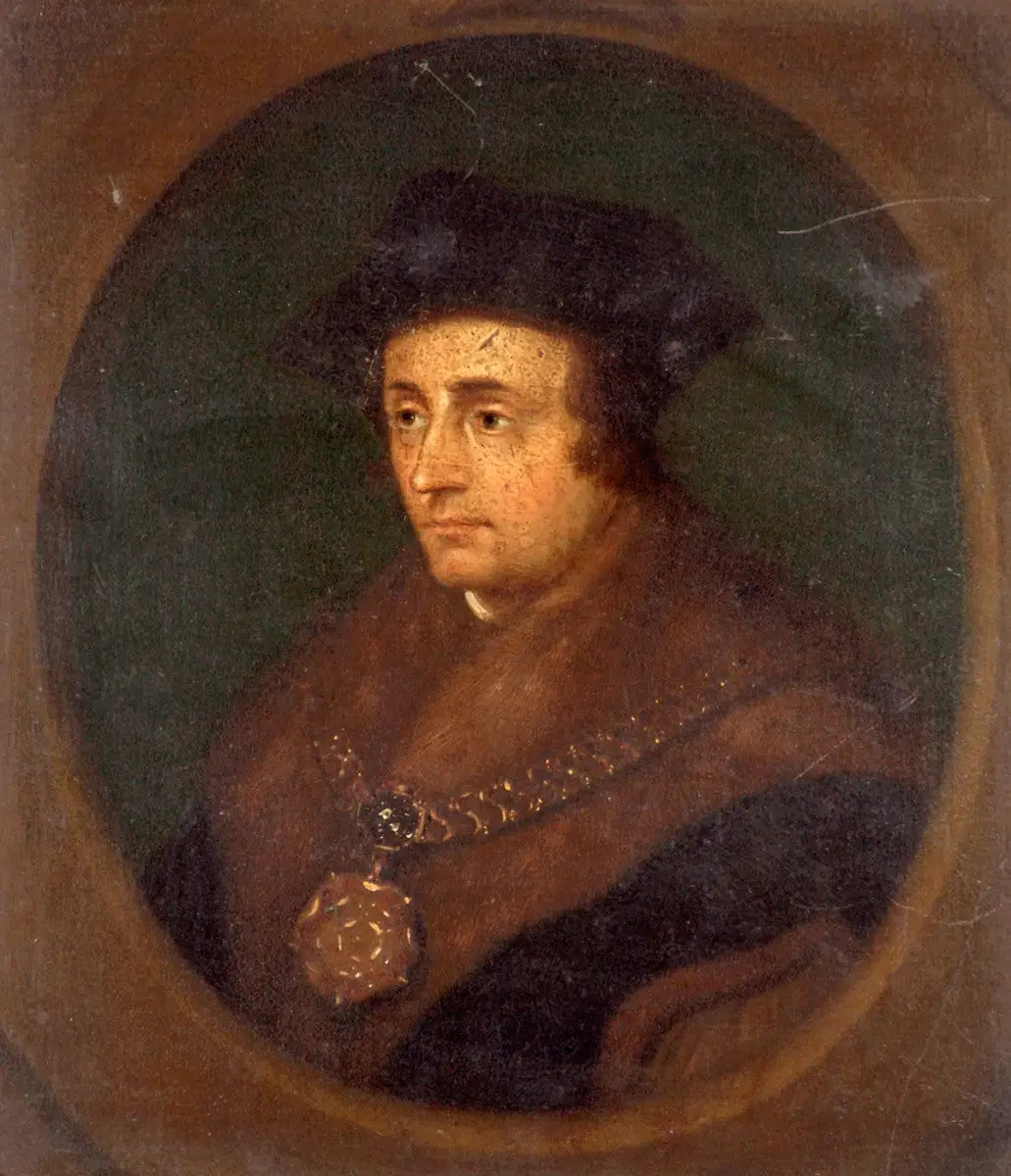 Sir Thomas More (1478–1535) - Hans Holbein le Jeune image 1 reproduction artisanale de tableau