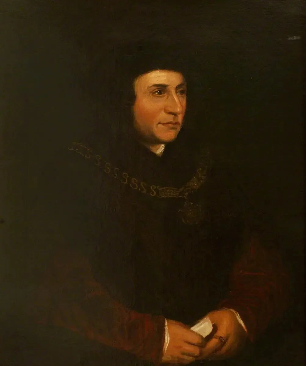 Sir Thomas More - Hans Holbein le Jeune image 1 reproduction artisanale de tableau