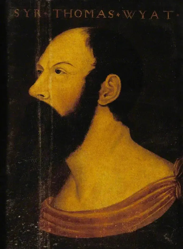 Sir Thomas Wyatt (1503?–1542) - Hans Holbein le Jeune image 1 tableau peint à l’huile sur toile