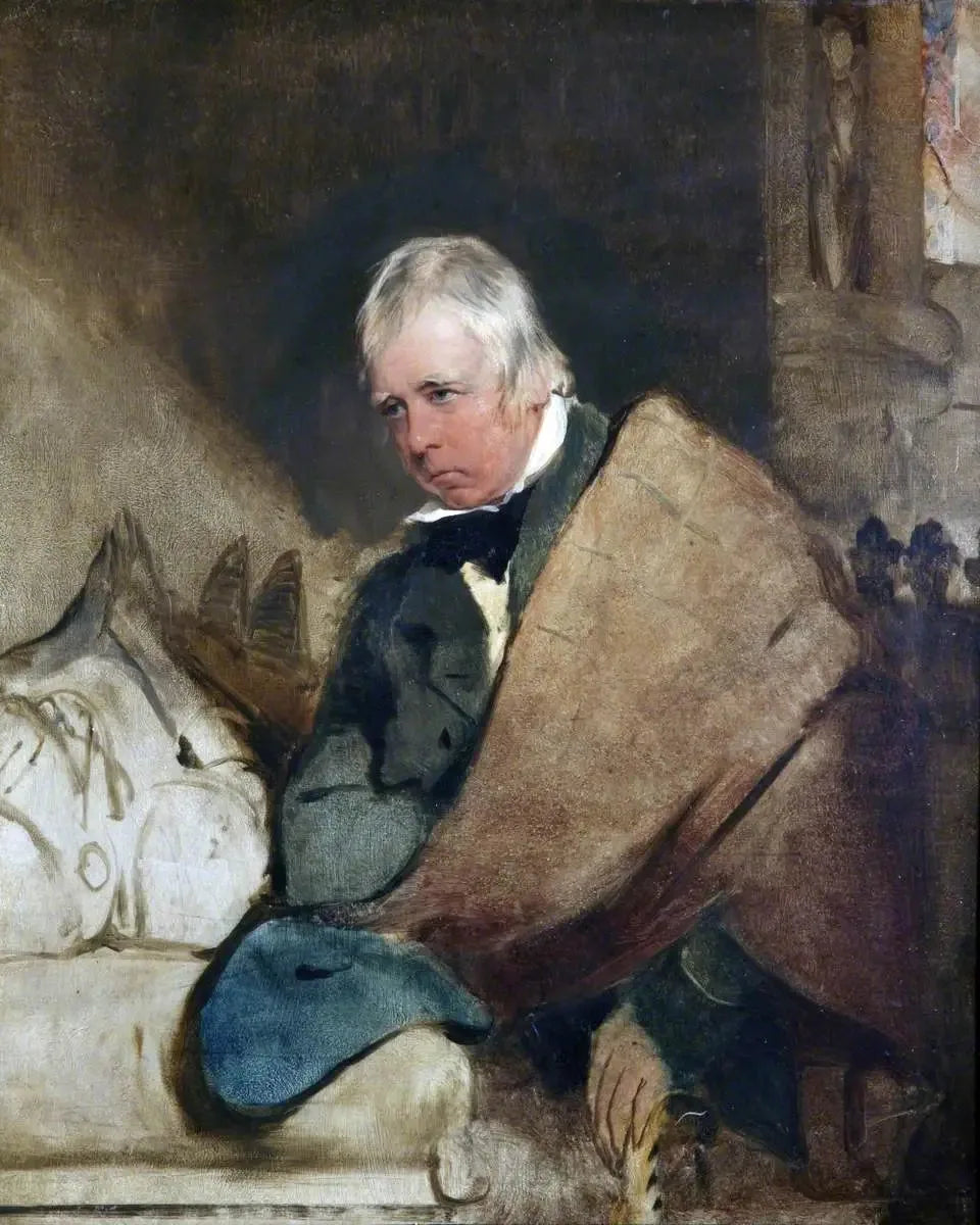 Sir Walter Scott (1771–1832) - Edwin Henry Landseer image 1 tableau peint à l’huile sur toile