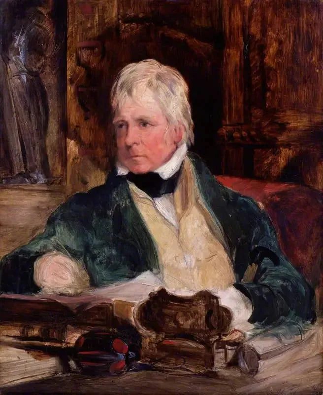Sir Walter Scott, 1er baronnet - Edwin Henry Landseer image 1 reproduction de peinture à l’huile