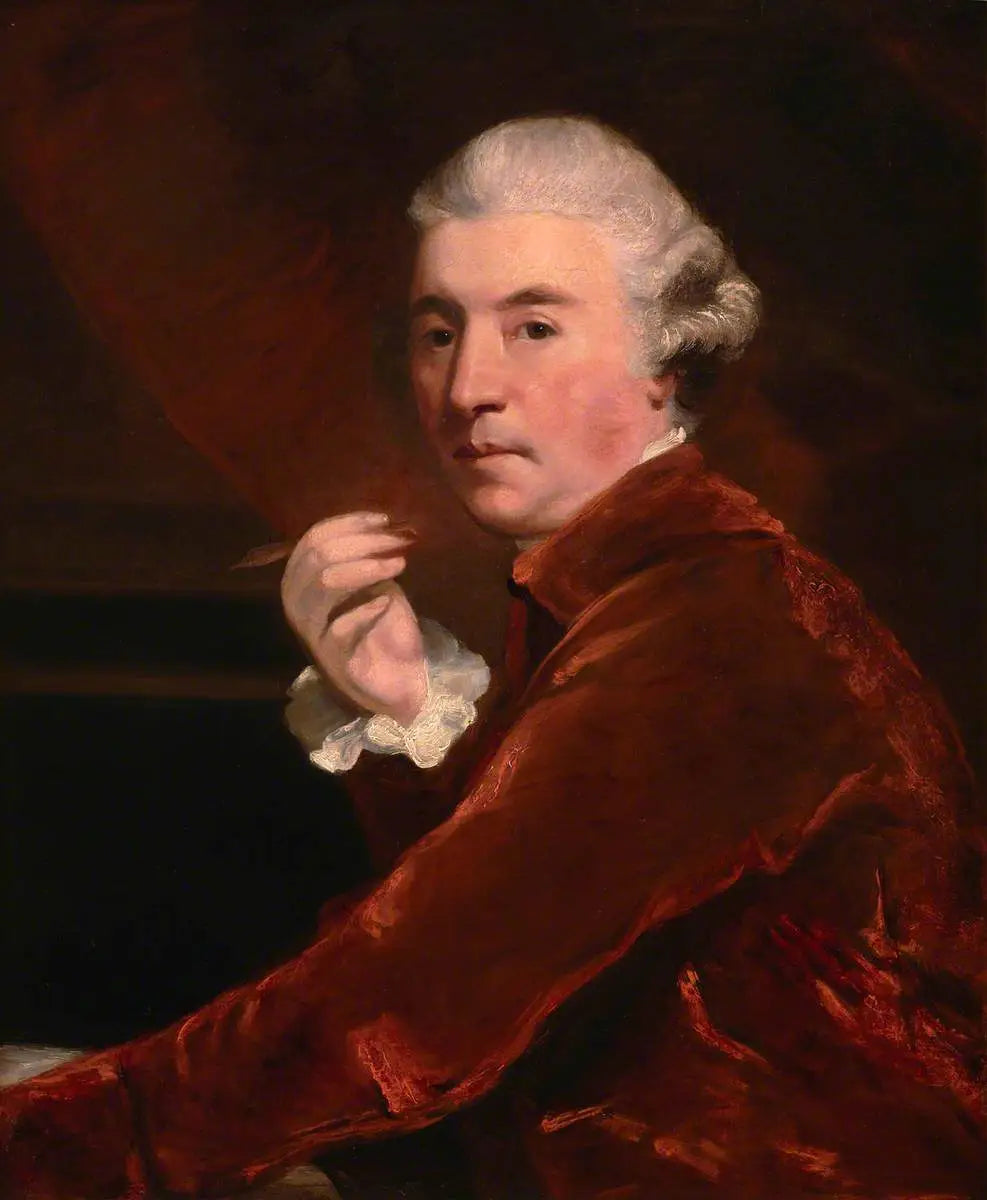 Sir William Chambers (1722–1796) - Joshua Reynolds image 1 reproduction artisanale de tableau