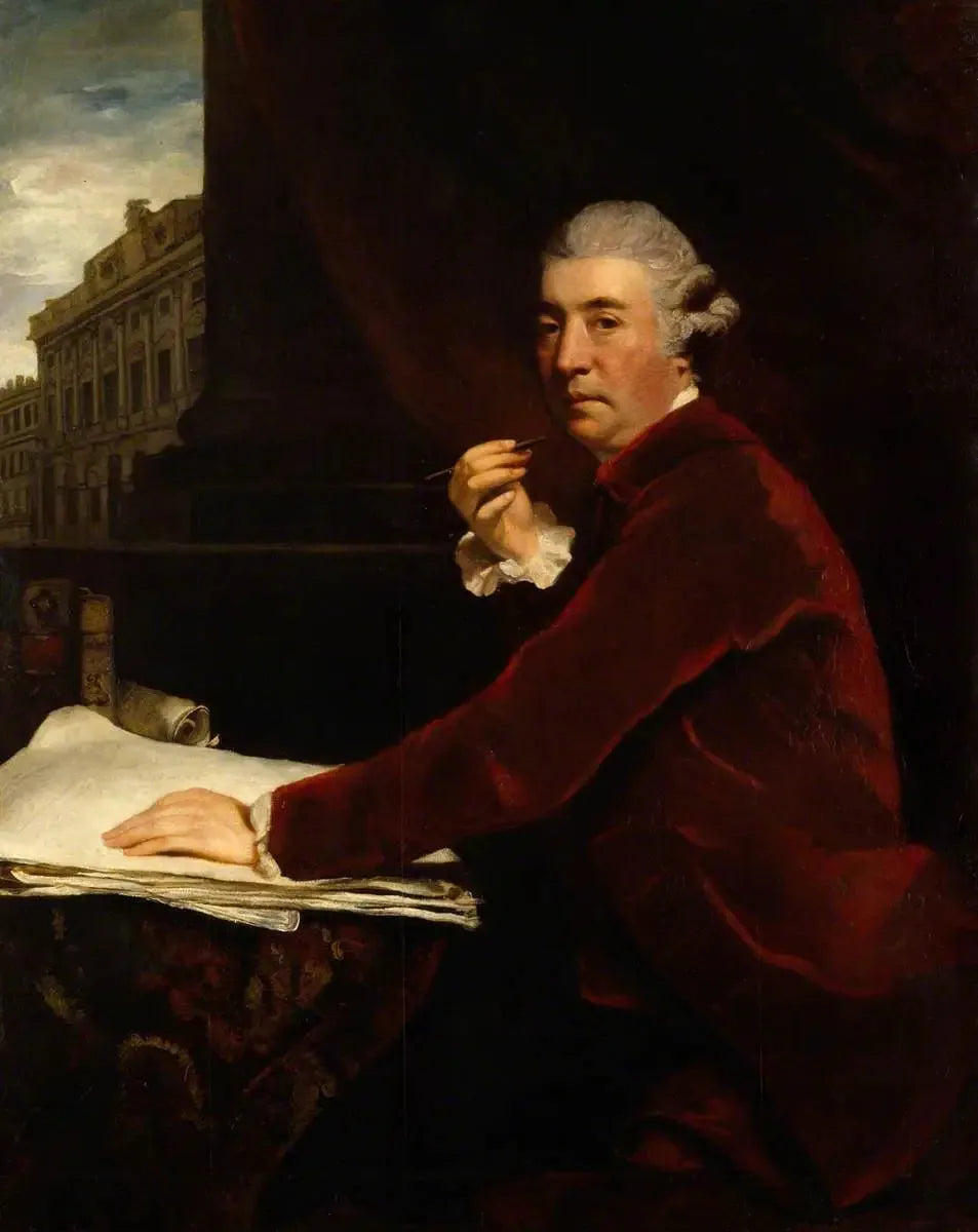 Sir William Chambers (1723–1796) - Joshua Reynolds image 1 reproduction réalisée par Alpha Reproduction