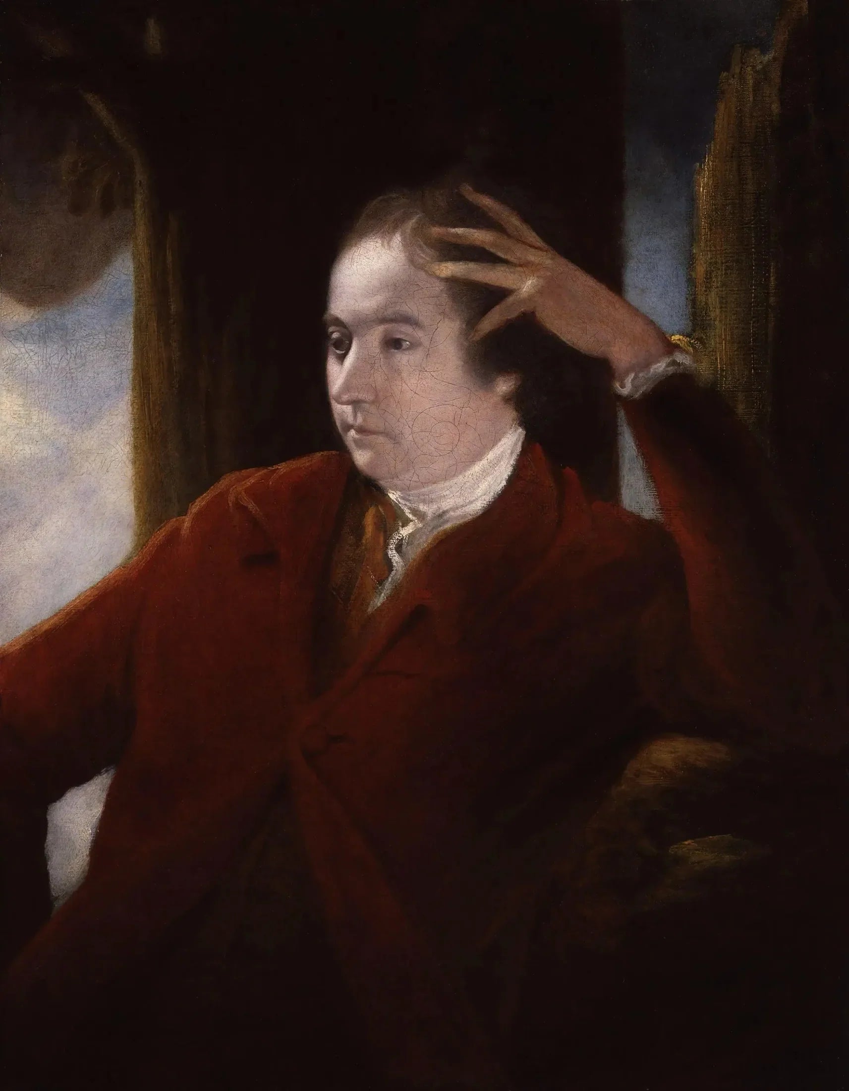 Sir William Chambers - Joshua Reynolds image 1 reproduction de peinture à l’huile