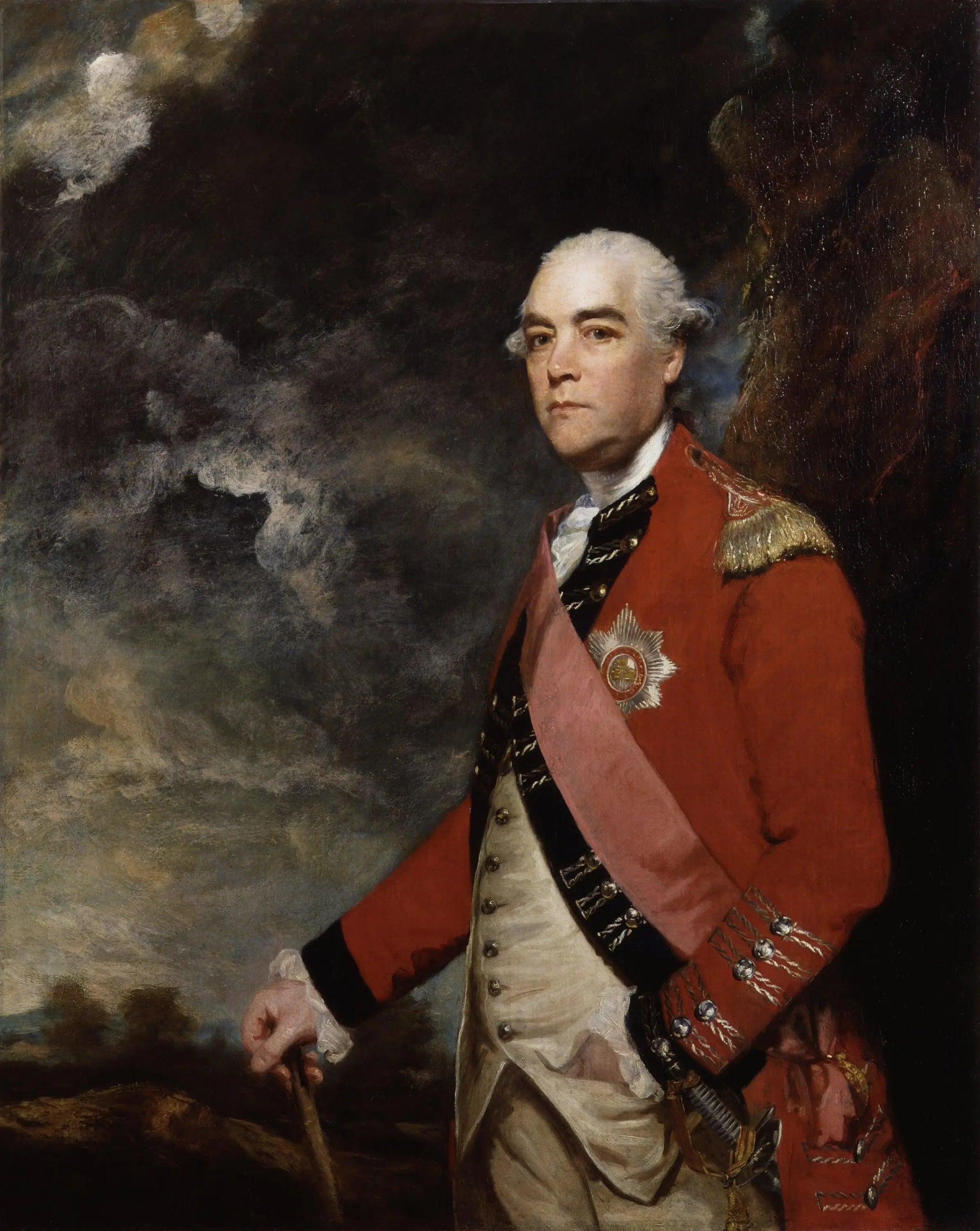 Sir William Fawcett - Joshua Reynolds image 1 tableau peint à l’huile sur toile